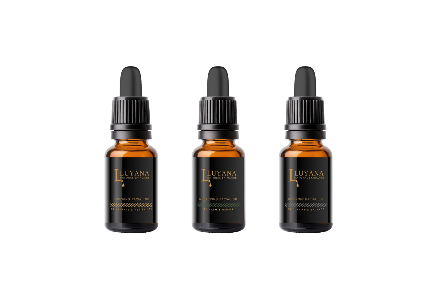 3 Blended Facial Oils Discovery Set