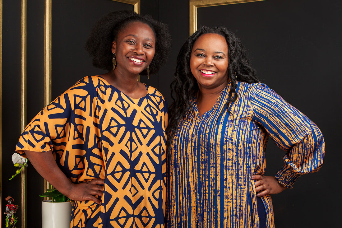a beautiful image of the founders of Luyana Natural Skincare