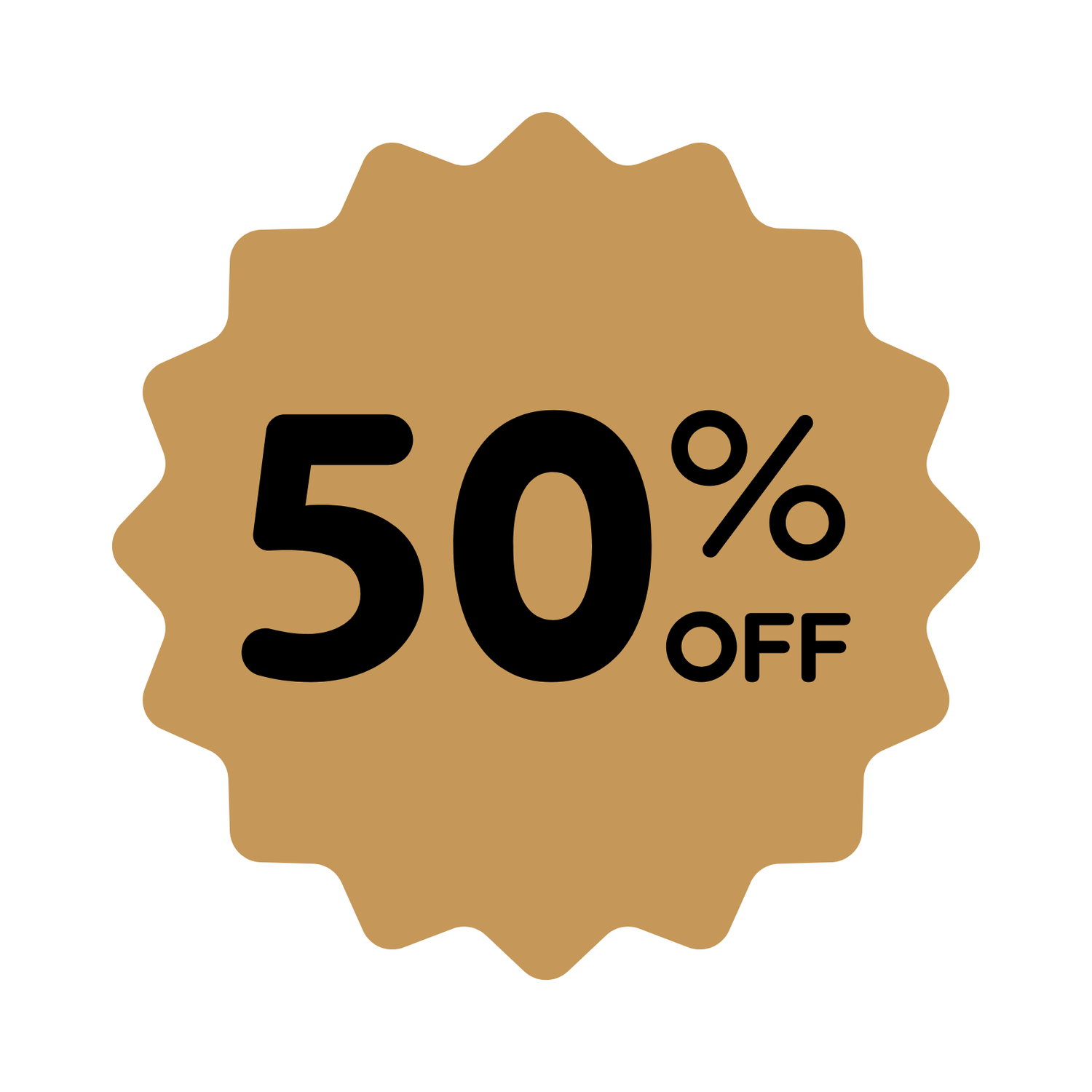 50% off - Black Friday 2025