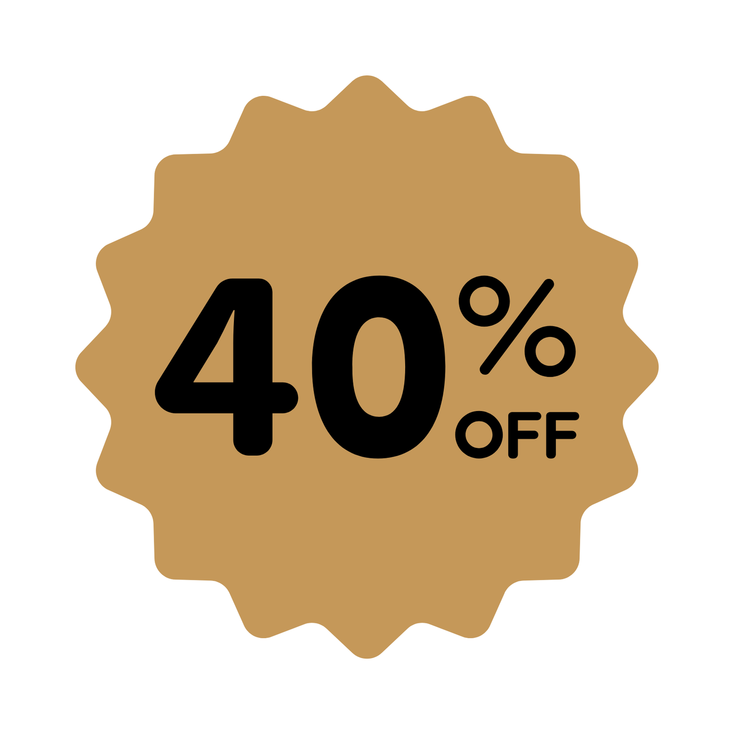 40% off - Black Friday 2025