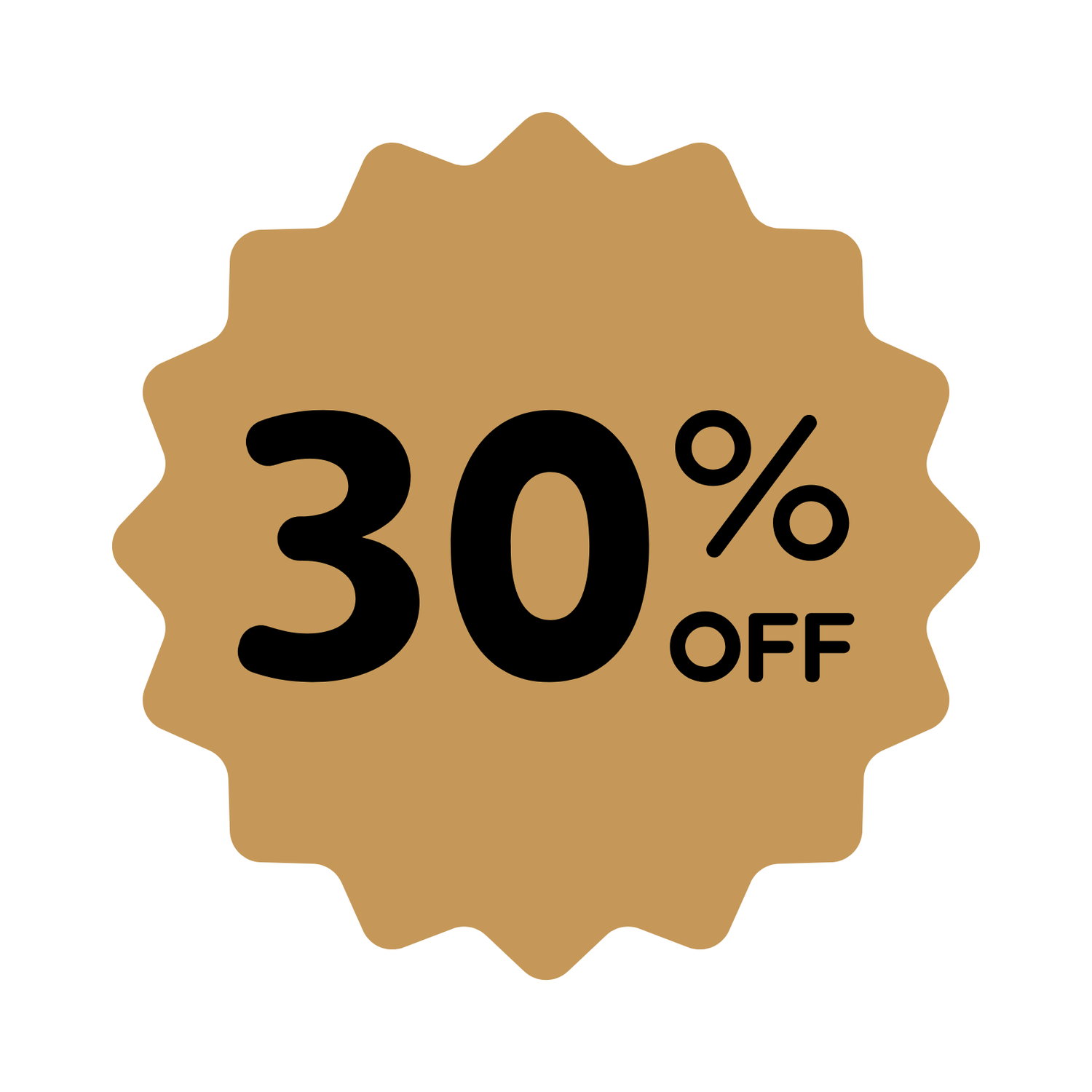 30% off - Black Friday 2025