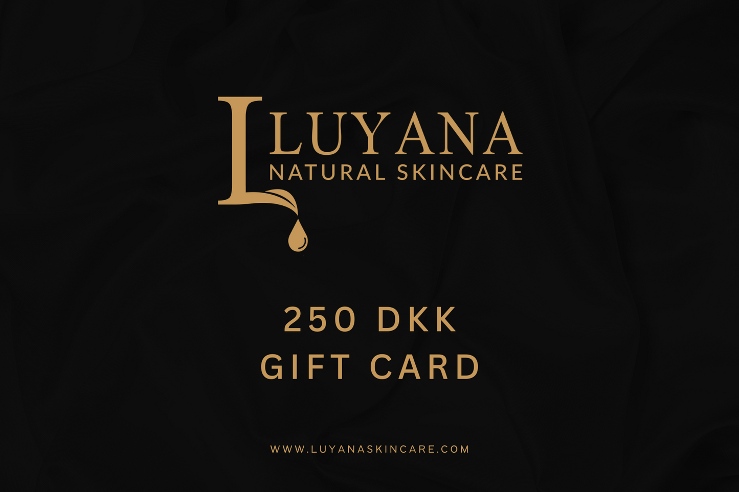 Image of a 250DKK Luyana gift card