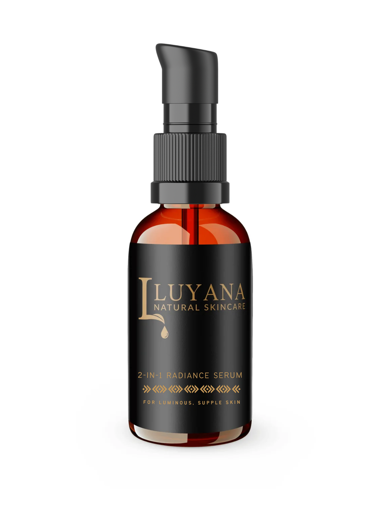 2-i-1 glødende serum