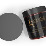 Jar of Luyana Skincare Coffee Scrub